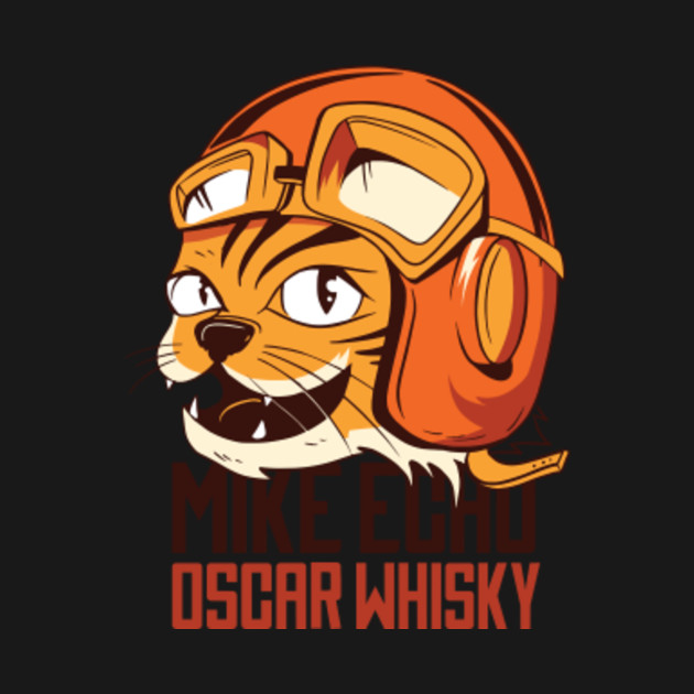 mike echo oscar whiskey cat t shirt