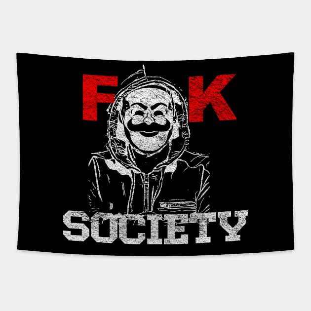 FSociety Tapestry by LittleBoxOfLyrics