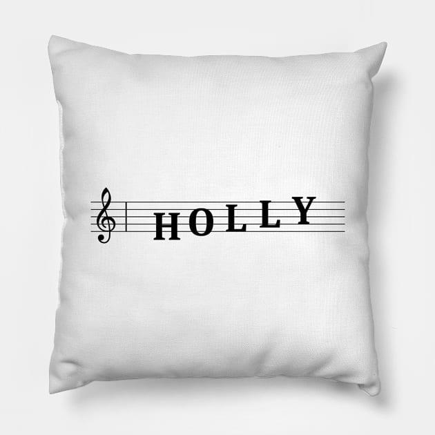 Name Holly Pillow by gulden