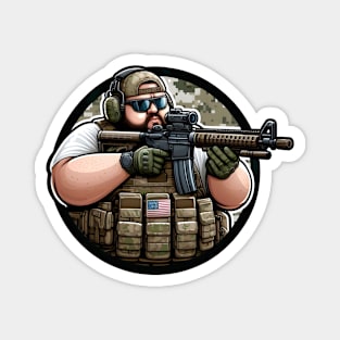 Tactical Fatman Magnet