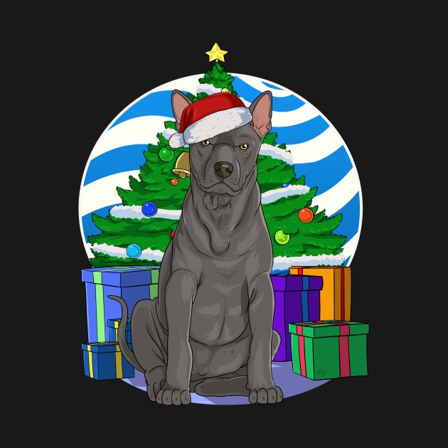 Thai Ridgeback Dog Christmas Tree Decoration by Noseking