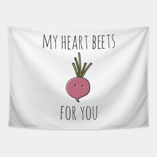 My Heart Beets For You Tapestry