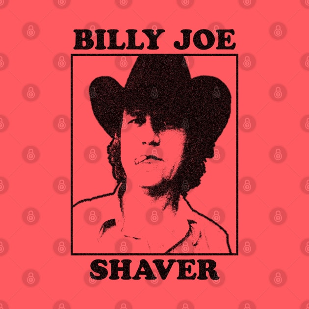 Retro Billy Joe Shaver Graphic by dopelope