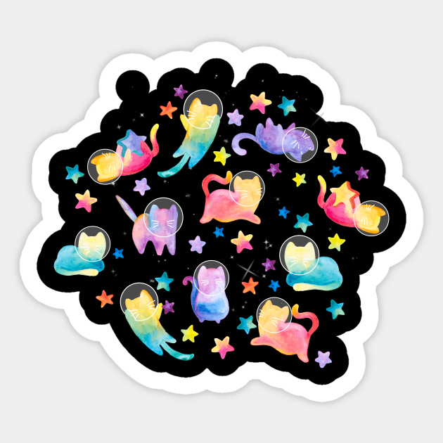 Luna Kitty - Cats - Sticker