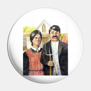 New American Gothic Pin