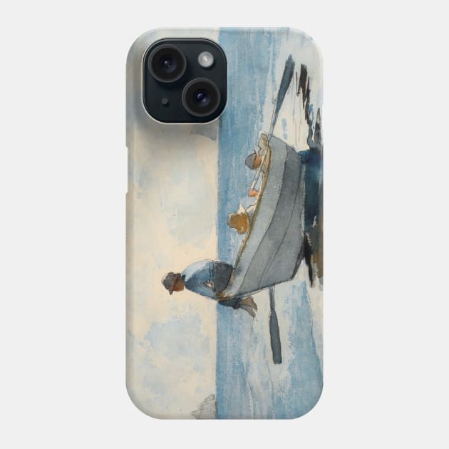 Boys in a Dory by Winslow Homer Phone Case by Classic Art Stall