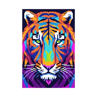 TIGER PIXELART HOME DECOR T-Shirt