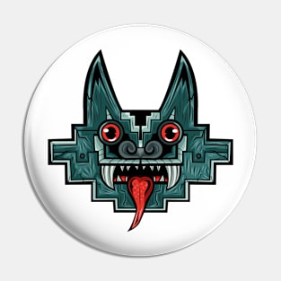 Jade Wolf Pin