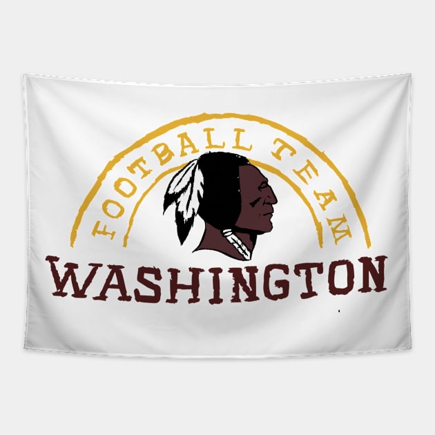 Washingtoooon Football Team 06 Tapestry by Very Simple Graph