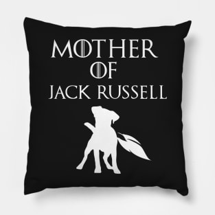 Mother Of   Jack russell - mother day gift Pillow