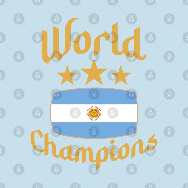 Argentina football world champions by Barotel34