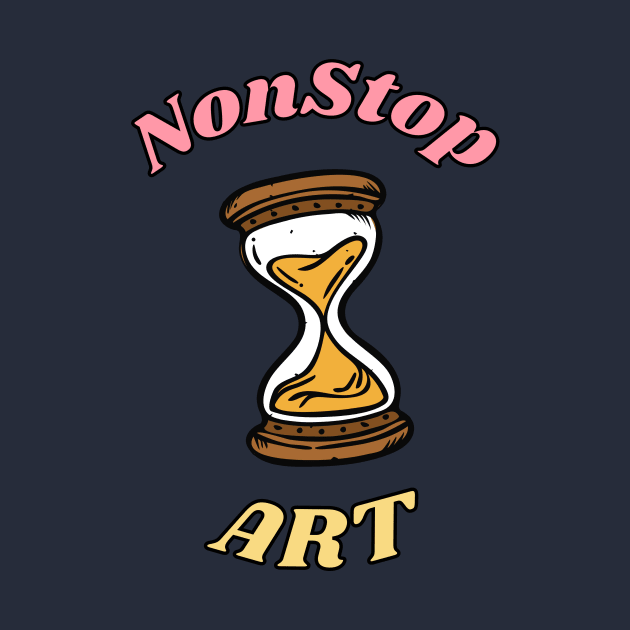 NonStopArt Hourglass Logo by NonStopArt