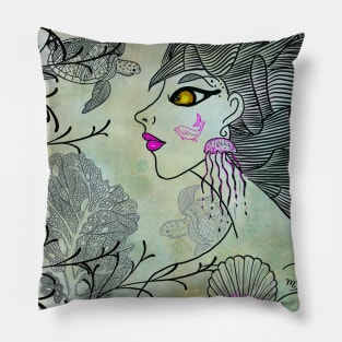 Lady of the Sea Pillow