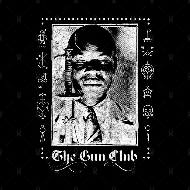 The Gun Club - Vintage Style Voodoo Design by DankFutura