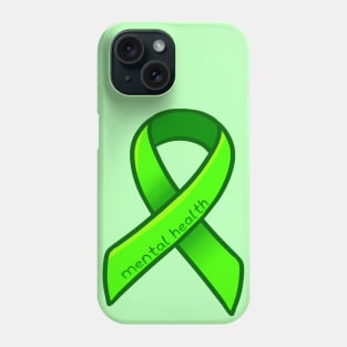 Mental Health Awareness Ribbon Phone Case