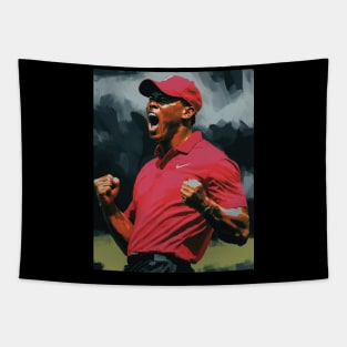 Tiger Woods - Original Artwork Tapestry