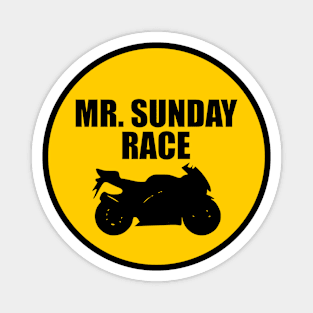 Mr Sunday Race AUTO-1 Magnet