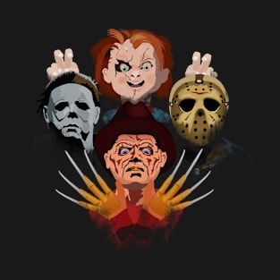 halloween night of four superstar horror T-Shirt