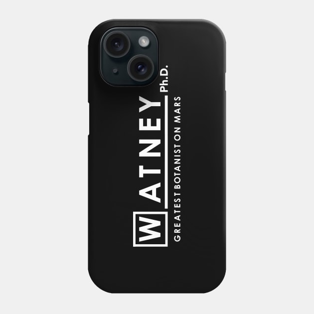 Watney Ph.D. Phone Case by fishbiscuit