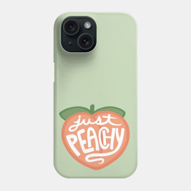 Just Peachy Phone Case by Soft Biology