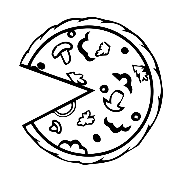 Pizza Lover Pizza Slice Illustration by Bhagila