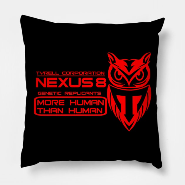 Genetic Replicants Pillow by carloj1956