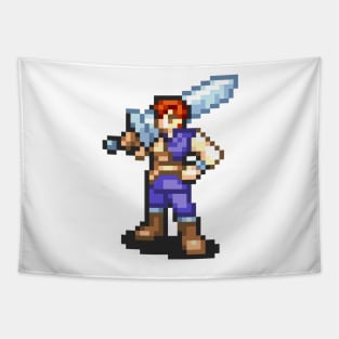 Mercenary Fighting Sprite Tapestry