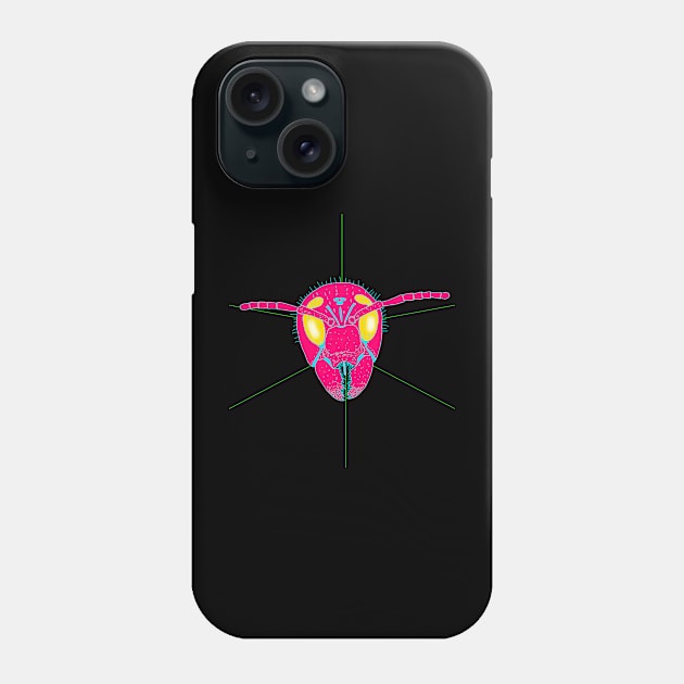 Hornet Vespidae face Phone Case by Namwuob