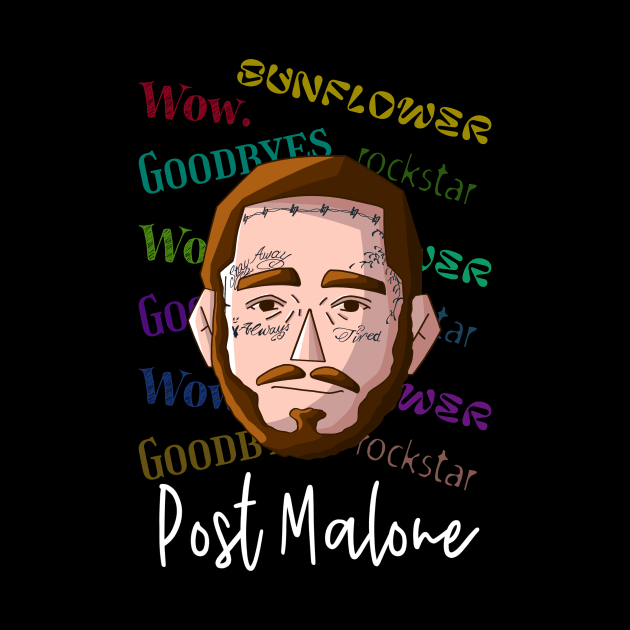 Post Malone by Nessley_Art