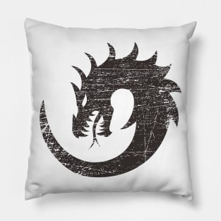 Ouroboros Vintage Pillow