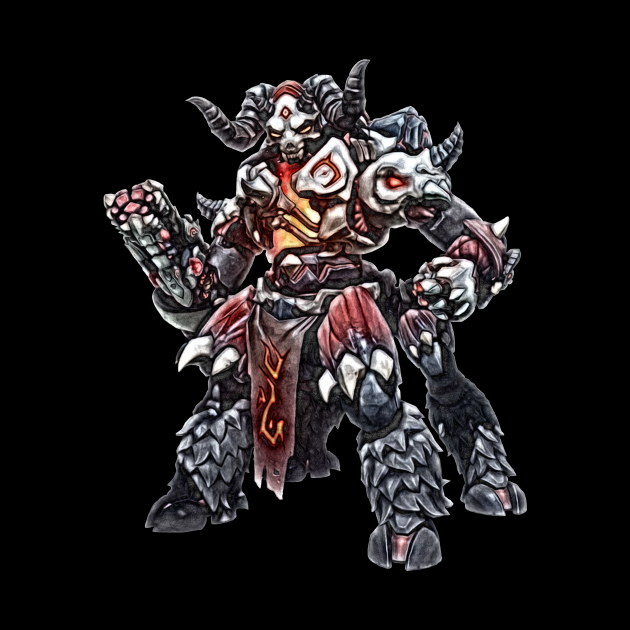 Overwatch Orisa Demon Halloween Skin Overwatch Tapestry TeePublic