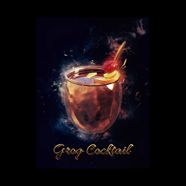 Grog Cocktail Drink Happy Hour Party by Boehm Graphics