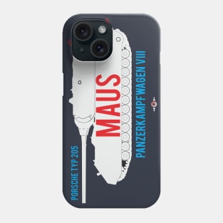 German super-heavy tank MAUS Phone Case