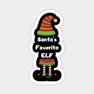 Santa's Favorite Elf Magnet