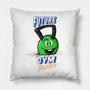 Future Gym Junkie Pillow