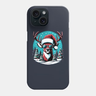 Cool Yule Stag Phone Case