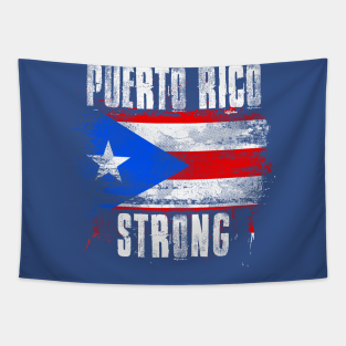 Puerto Rico Strong Tapestries Teepublic