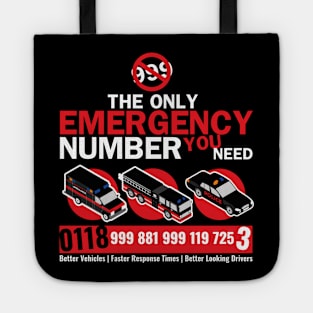 The all new Emergency Number Tote