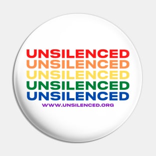 Unsilenced has PRIDE! Pin