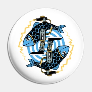 Cyberfish Pin