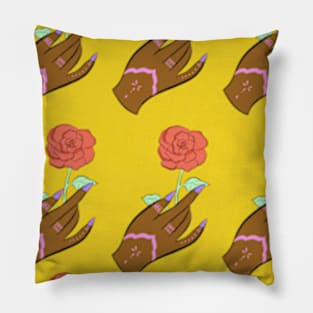 Henna art pattern Pillow