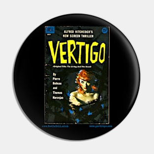 VERTIGO by Pierre Boileau & Thomas Narcejac Pin