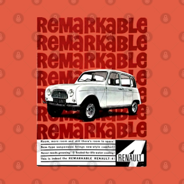 RENAULT 4 - advert by Throwback Motors