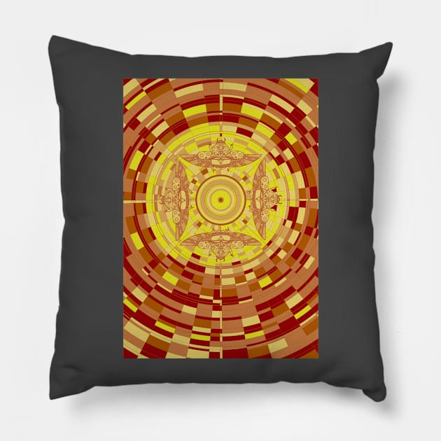 Praise the Scarab Pillow by paintchips