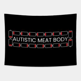 Low Energy - Autistic Meat Body Tapestry