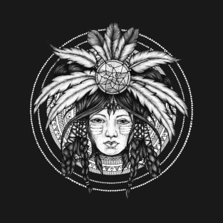 Native American Girl T-Shirt