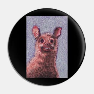 Ugly Rat Portrait Pin