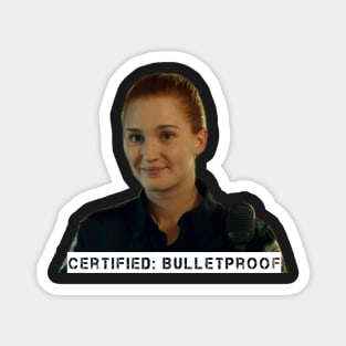 Certified bulletproof Officer Nicole Haught - Wynonna Earp Magnet