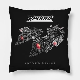 Redout - Sulha White Wireframe Pillow