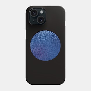 Blue Galaxy Moon Phone Case